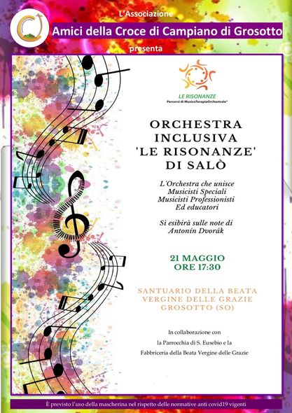 A Grosotto Orchestra inclusiva "Le risonanze di Salò"
