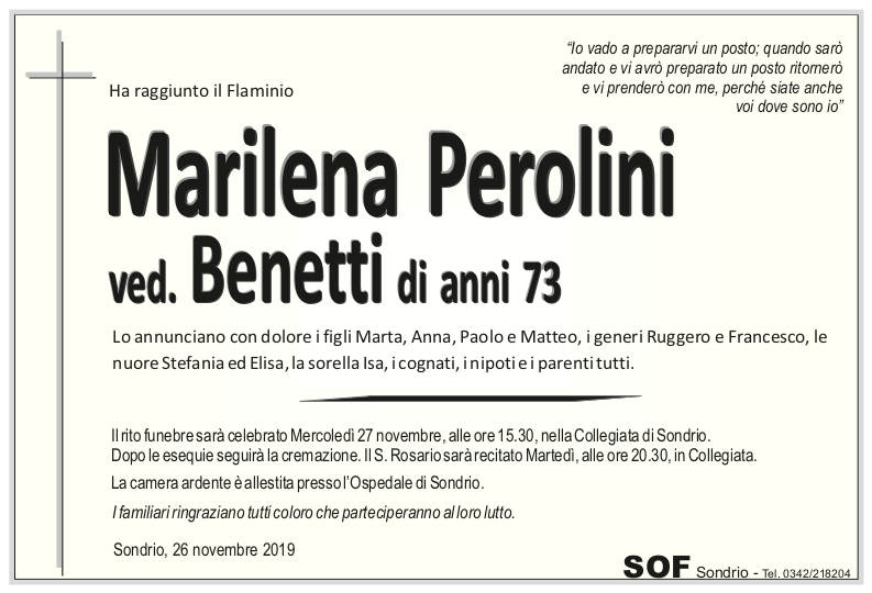 necrologio Perolini Marilena