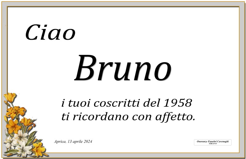 Coscritti 1958 per Moraschini Bruno