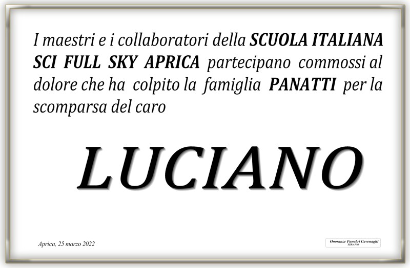 /Scuola Sci Full Sky Aprica per Panatti Luciano