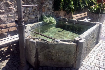 /La fontana di piazzetta Arcari a Tirano