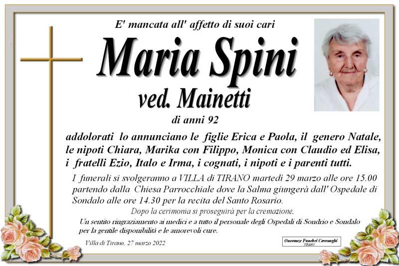 /necrologio Spini Maria