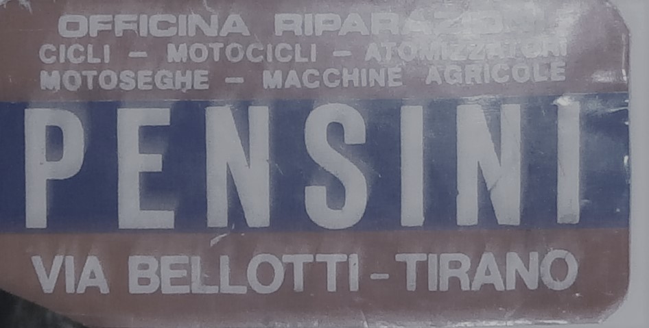/1980 il primo logo della ditta Pensini