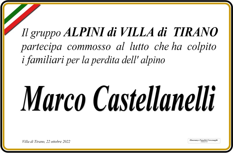 /Alpini Villa di Tirano per Castellanelli Marco