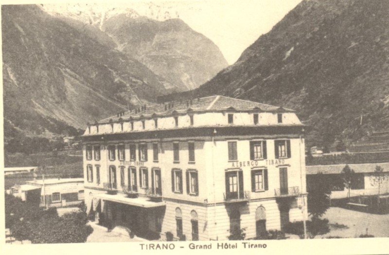 /Cartolina del 7 agosto 1923 Museo Etnografico Tiranese