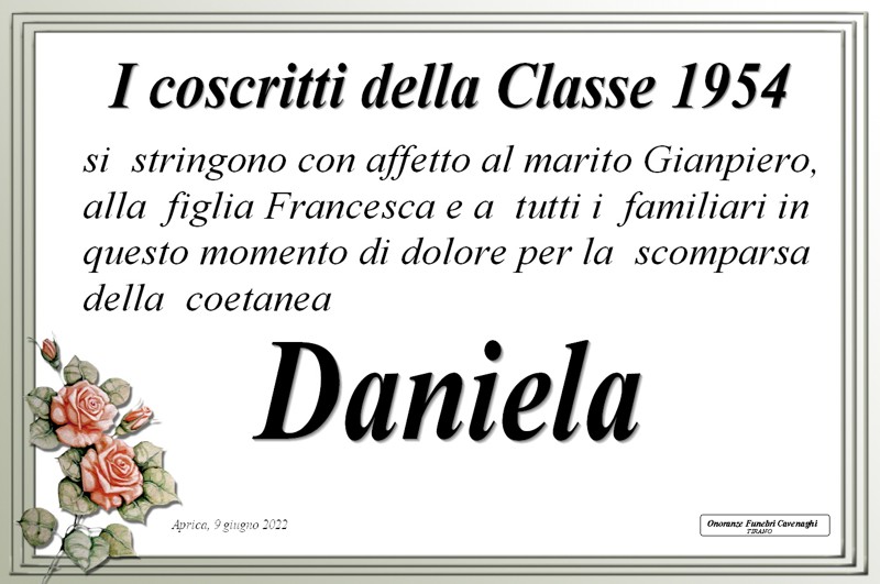 Coscritti 1954 Negri Daniela