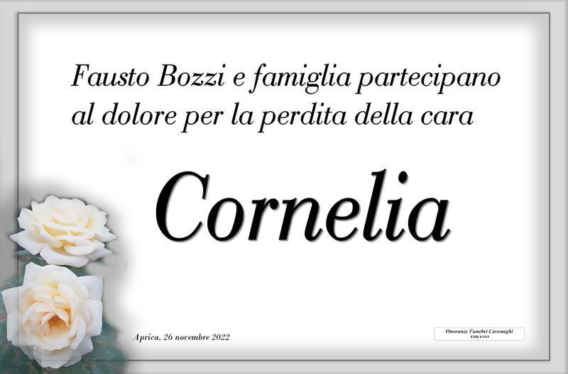 /Famiglia Fausto Bozzi per Tosoni Cornelia
