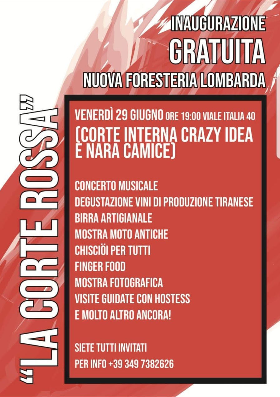 /nuova foresteria lombarda, Tirano
