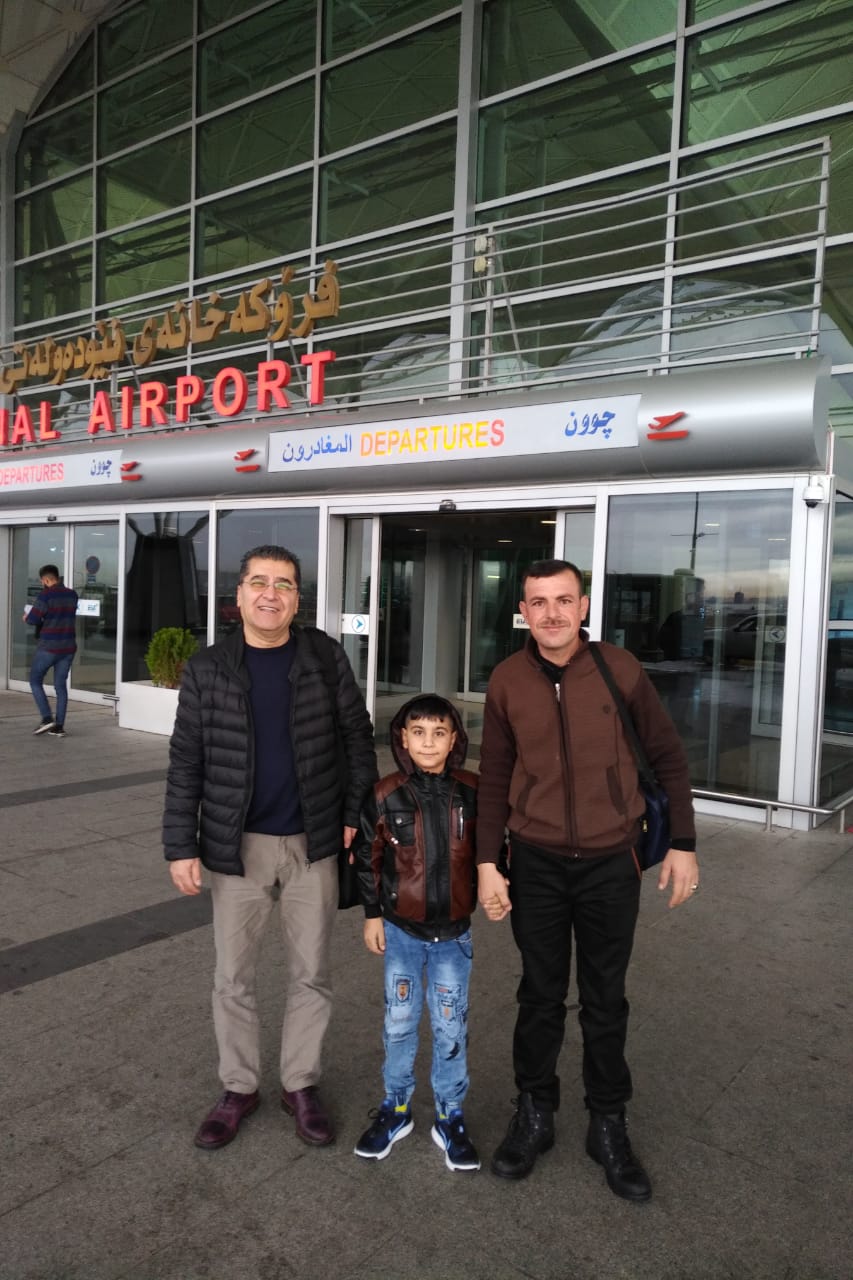 /partenza da Erbil