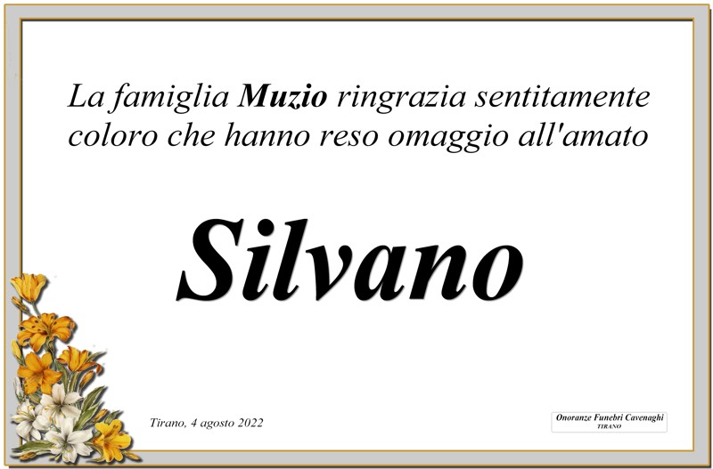 /Ringraziamenti Muzio Silvano