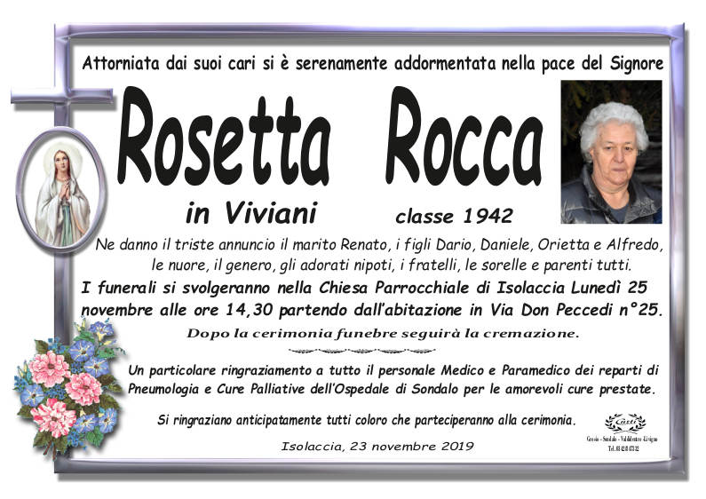 necrologio Rocca Rosetta