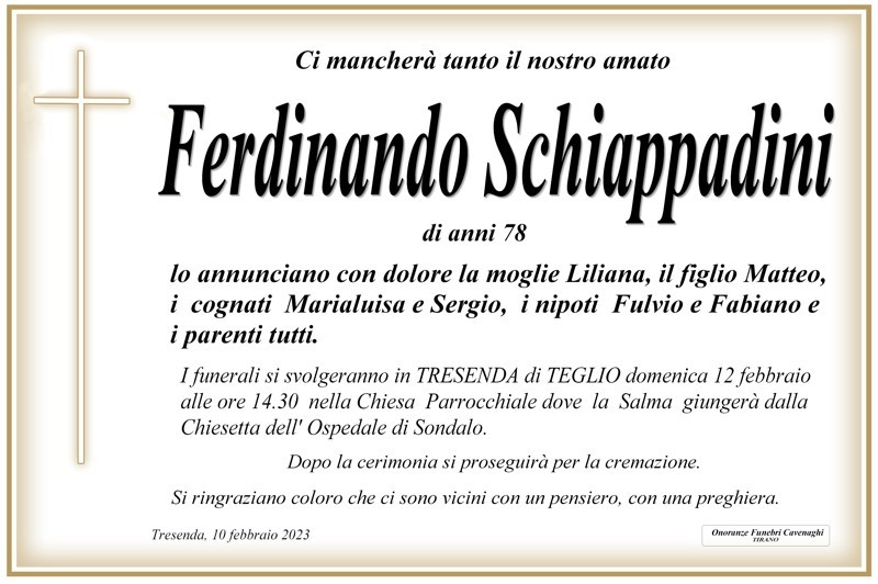 Schiappadini Ferdinando