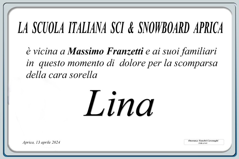 /Scuola Sci e Snowboard Aprica per Franzetti Lina