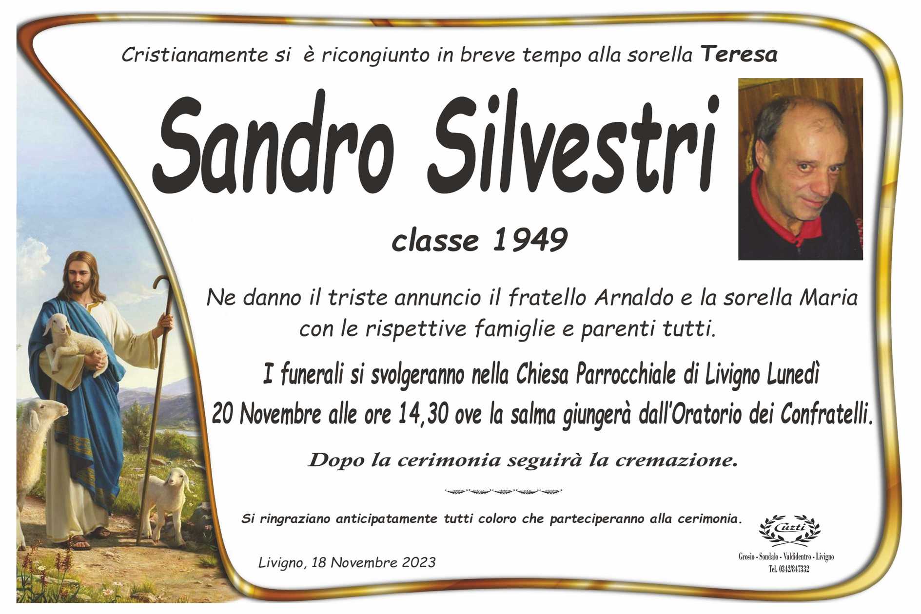 /silvestri sandro classe 1949