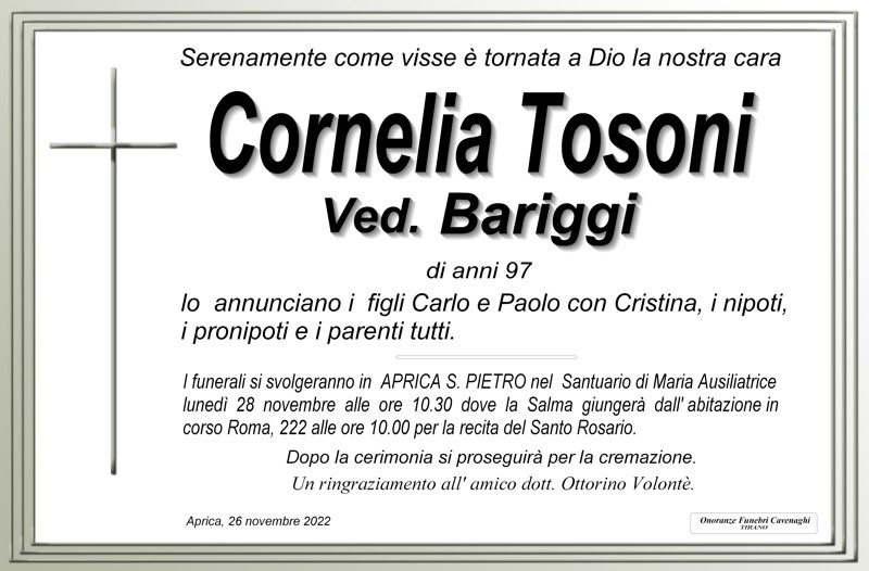 /Necrologio Tosoni Cornelia