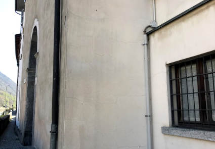 Lo “storico” angolo dove c’era il Vespasiano della Porta Poschiavina.