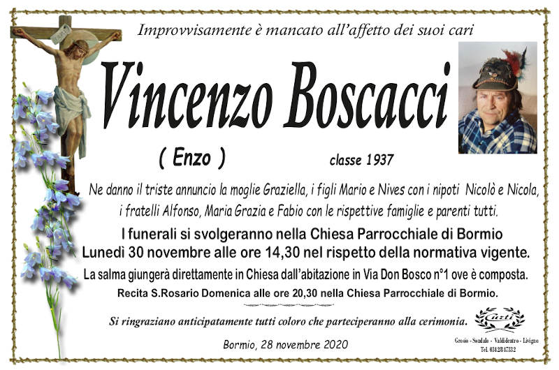 necrologio Boscacci Vincenzo
